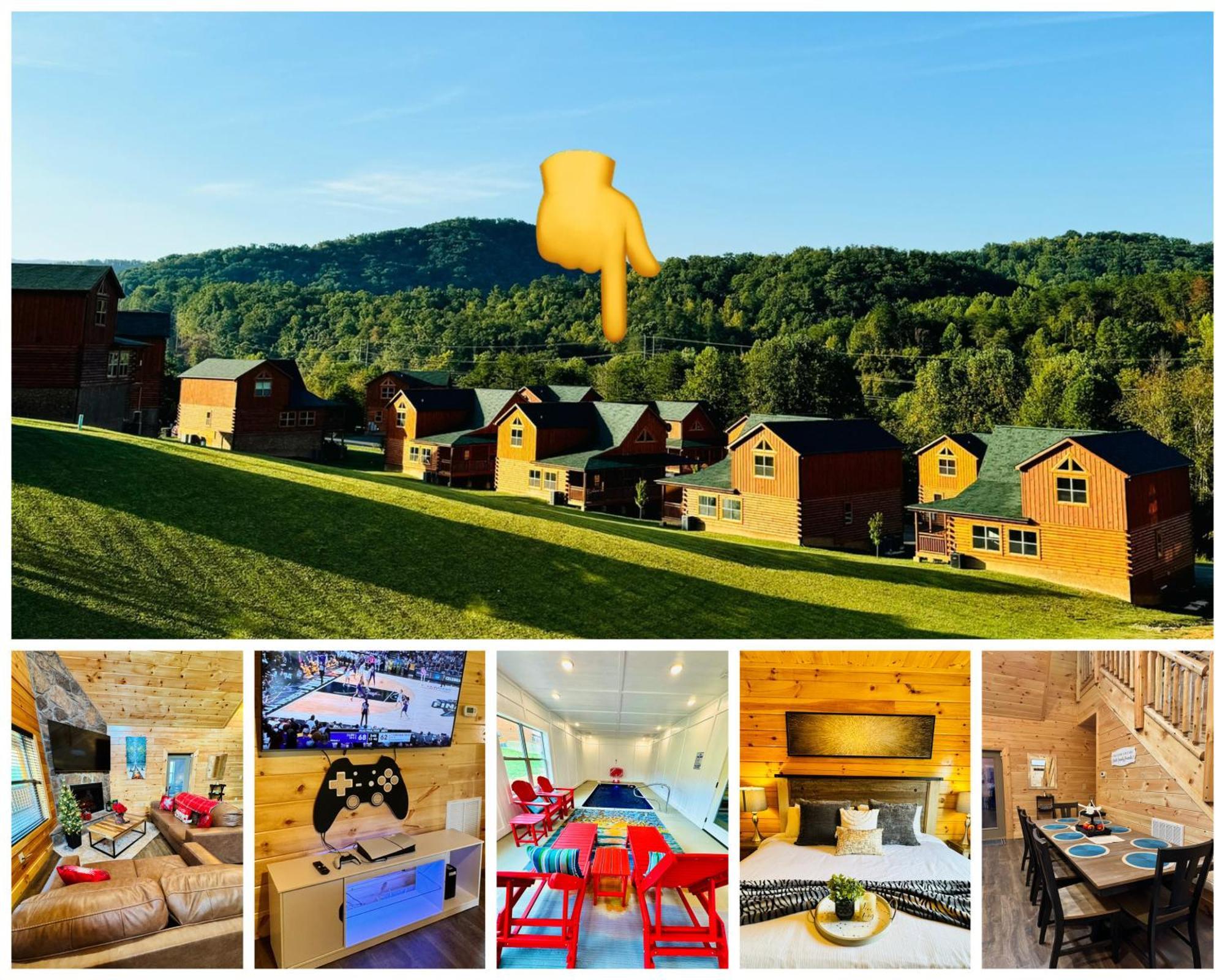 New! Indoor Pool/Ps 5/Hot Tub/Parkway Villa Pigeon Forge Exterior photo